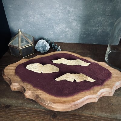 ハンドメイド作品「飛翔の形　翼ブローチ　〜鳥類〜」