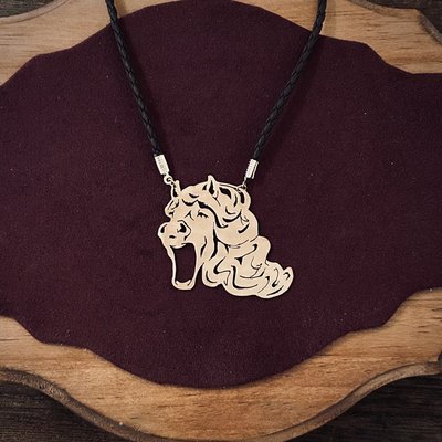 ハンドメイド作品「あくび眼鏡ホルダー　〜ハーフリンガー〜」