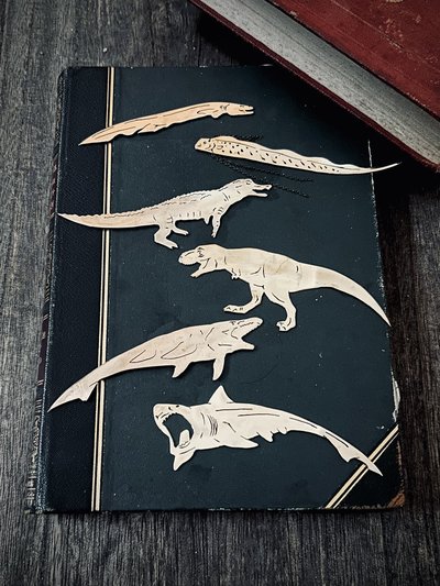 ハンドメイド作品「名刀水棲生物・古代生物」